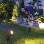 Lampa zewnętrzna wbijana reflektor LED NAUTILUS SLV 9W 3000K IP55 antracyt 3 perfektmarket.webp