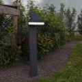 RUND Astojąca lampa solarna z wymiennym akumulatorem z czujnikiem ruchu IP54 3000K Lutec 3 perfektmarket.webp