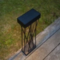 SPIDO lampa solarna stojąca słupek z czujnikiem zmierzchu IP54 3000K Lutec 6 perfektmarket.webp