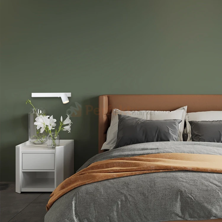 Nowoczesny kinkiet MAGNET 9W LED CCT 1xGU10 regulowany biały ML1128 prawy aranż perfektmarket.webp