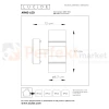 ARNE LED kinkiet ścienny zewnętrzny góra dół GU10 IP44 LUCIDE 3 perfektmarket.webp