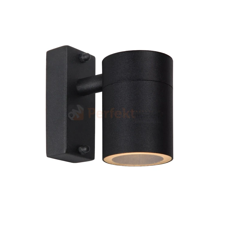 ARNE LED kinkiet ścienny zewnętrzny świecący do dołu czarny GU10 IP44 LUCIDE perfektmarket.webp