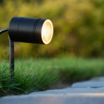 Lampa zewnętrzna wbijana reflektor ARNE LED GU10 2700K 5W IP44 czarny LUCIDE 2 perfektmarket.webp