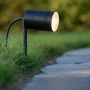 Lampa zewnętrzna wbijana reflektor ARNE LED GU10 2700K 5W IP44 czarny LUCIDE 3 perfektmarket.webp