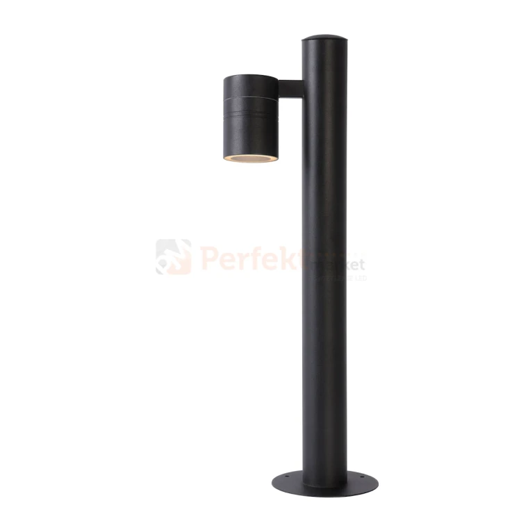 Lampa zewnętrzna stojąca słupek ogrodowy ARNE LED GU10 2700K 5W IP44 czarny LUCIDE perfektmarket.webp