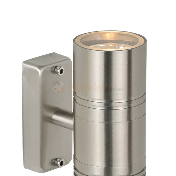 ARNE LED kinkiet ścienny zewnętrzny srebrny 2xGU10 IP44 1 perfektmarket.webp