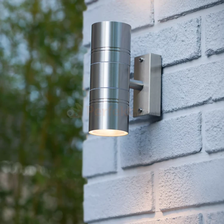 ARNE LED kinkiet ścienny zewnętrzny srebrny 2xGU10 IP44 4 perfektmarket.webp