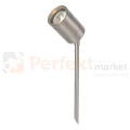 Lampa zewnętrzna wbijana reflektor ARNE LED GU10 2700K 5W IP44 srebrny perfektmarket.webp