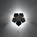 nowoczesny kinkit ścienny czarny PENTA SL.0423 stalowy SOLLUX 3 perfektmarket.webp