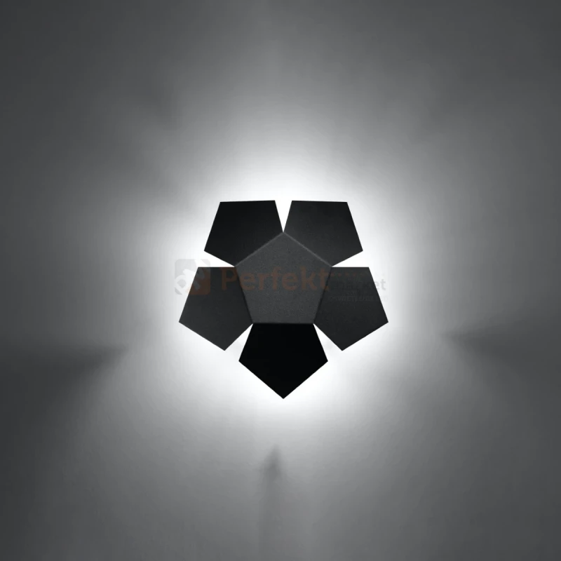 lampa_ścienna kinkiet czarna czarny nowoczesna minimalizm perfektmarket design lampa ścienna kinkiet LED penta perfektmarket SL.0423 sklep_olsztyn