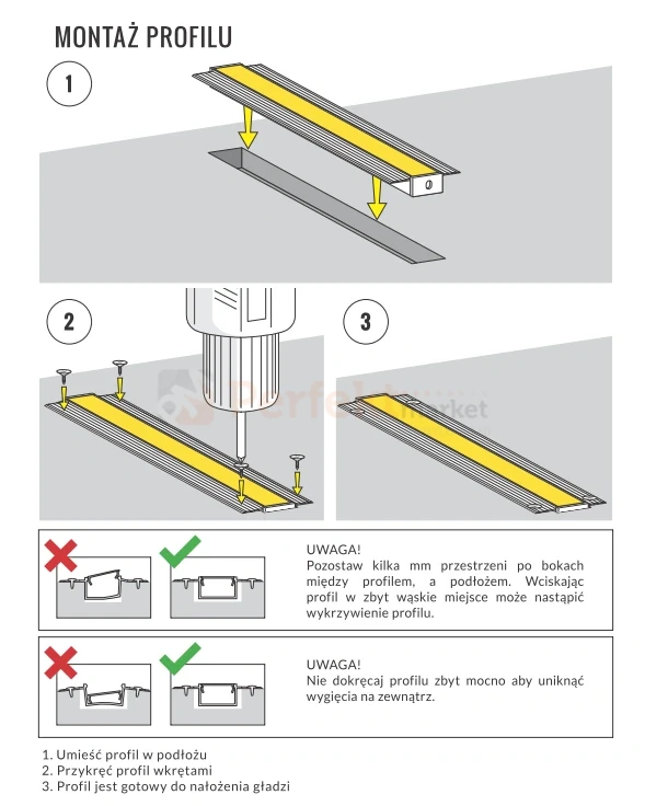 montaż profilu gk18-3.webp