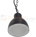 Lampa wisząca zewnętrzna Arne  z kloszem czarna GOLDLux 311924 2 perfektmarket.webp