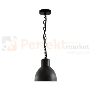 Lampa wisząca Arne zewnętrzna z kloszem czarna GODLux 311924