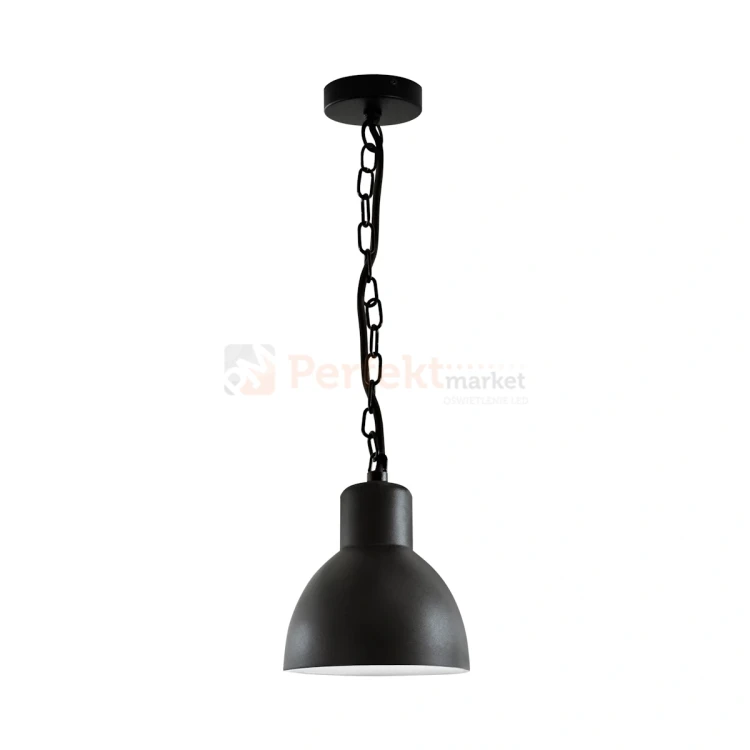 Lampa wisząca zewnętrzna Arne  z kloszem czarna GOLDLux 311924 perfektmarket.webp
