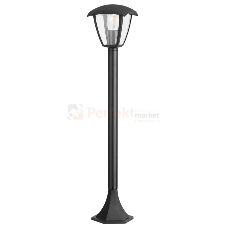 lampa zewnętrzna klasyczna stojąca IGMA 86cm IP44 czarna perfektmarket.webp