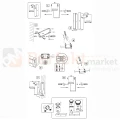 Kinkiet Pino ogrodowy zewnętrzny regulowany GOLDLux 311573 montaż perfektmarket.webp
