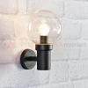 Lampa ścienna elewacyjna zewnętrzna kinkiet Caris IP44 Markslojd 106922 czarny aranż perfektmrket.webp