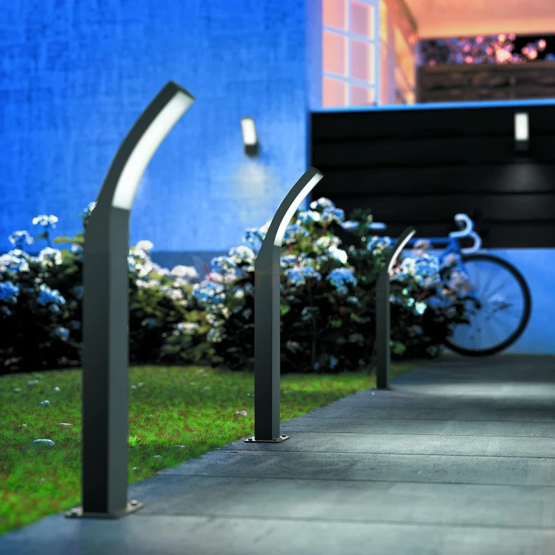 Lampa ogrodowa stojąca LED ANTILA 60cm czarna IP54 4000K EL perfektmarket.webp