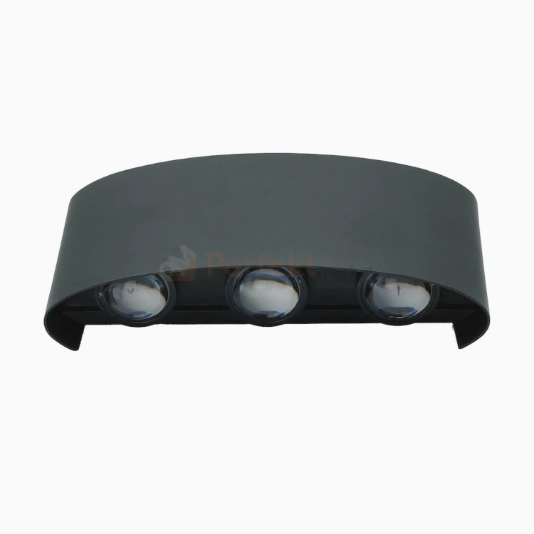 Kinkiet ścienny zewnętrzny LED PICTO 6x1W IP54 czarny 2 perfektmarket.webp
