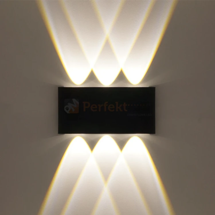 Kinkiet ścienny zewnętrzny LED PICTO 6x1W IP54 czarny perfektmarket.webp