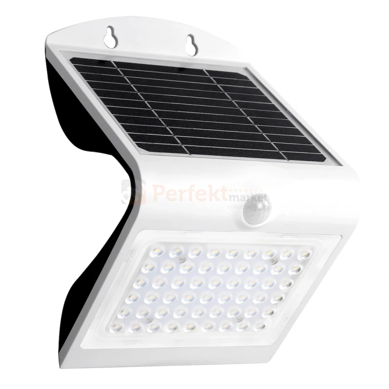 Lampka solarna na elewację nad drzwi Butterfly czarna 3.2W 400lm 3.7V EKO3874 aranz perfektmarket.webp