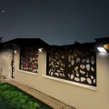 Lampka solarna na elewację nad drzwi Butterfly czarna 3.2W 400lm 3.7V EKO3874 aranz perfektmarket.webp