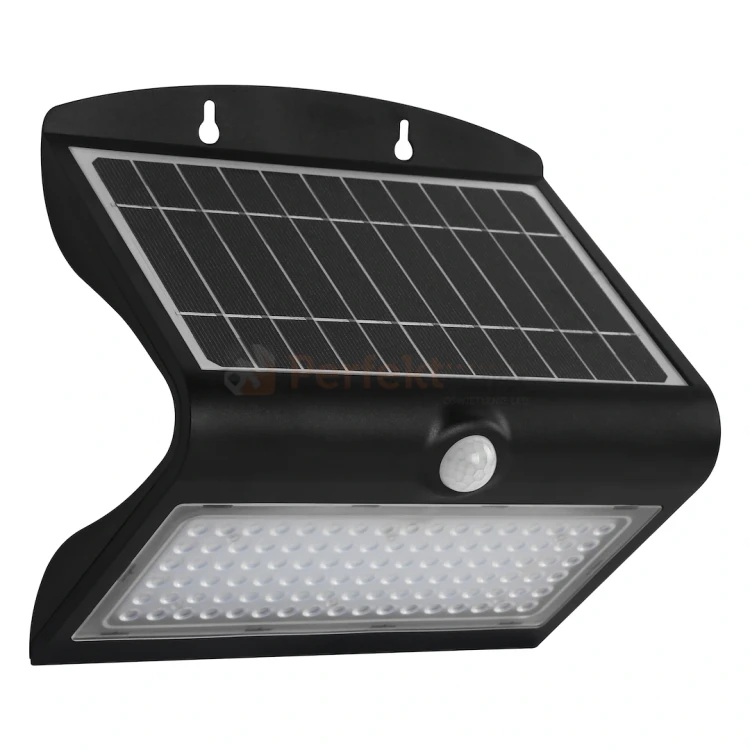 Lampa solarna na elewację nad drzwi Butterfly biała 6.8W 400lm 3.7V EKO3881 perfektmarket.webp