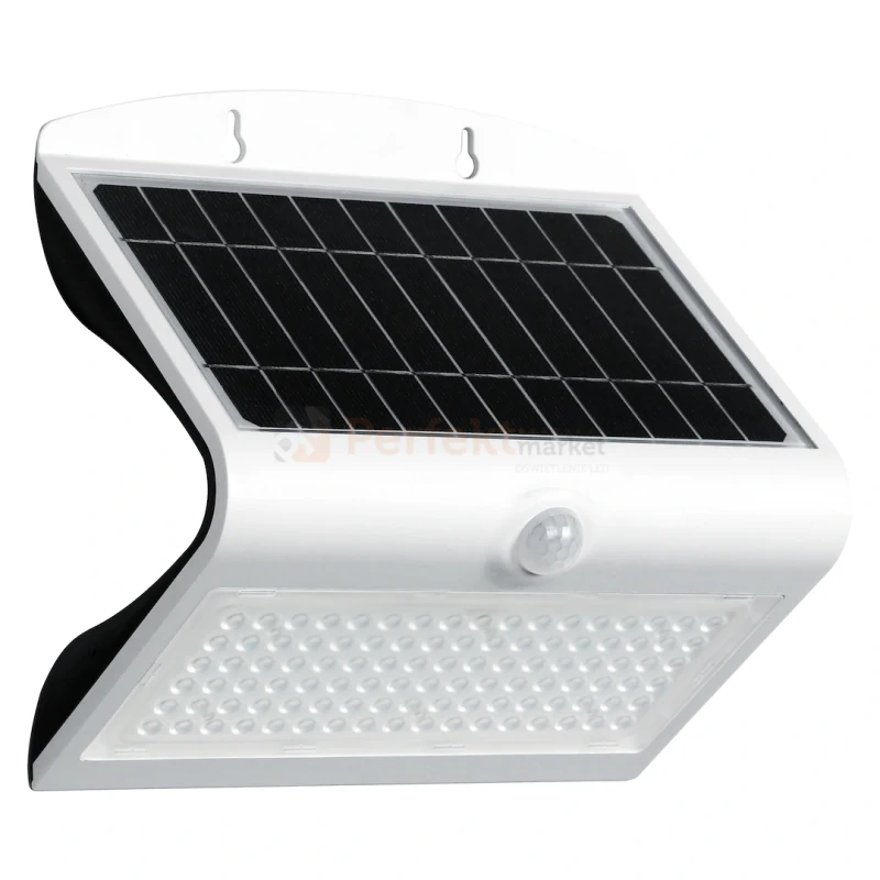 Lampa solarna na elewację nad drzwi Butterfly biała 6.8W 400lm 3.7V EKO3997 6 perfektmarket.webp