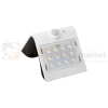 Lampa solarna kinkiet LED z czujnikiem Butterfly biały 1,5W EKO8817 perfektmarket.webp