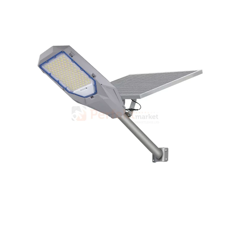 Latarnia solarna LED sterowanie z pilota Kobra 200W 30W 6V 20000mAh 6500K montaż perfektmarket.webp