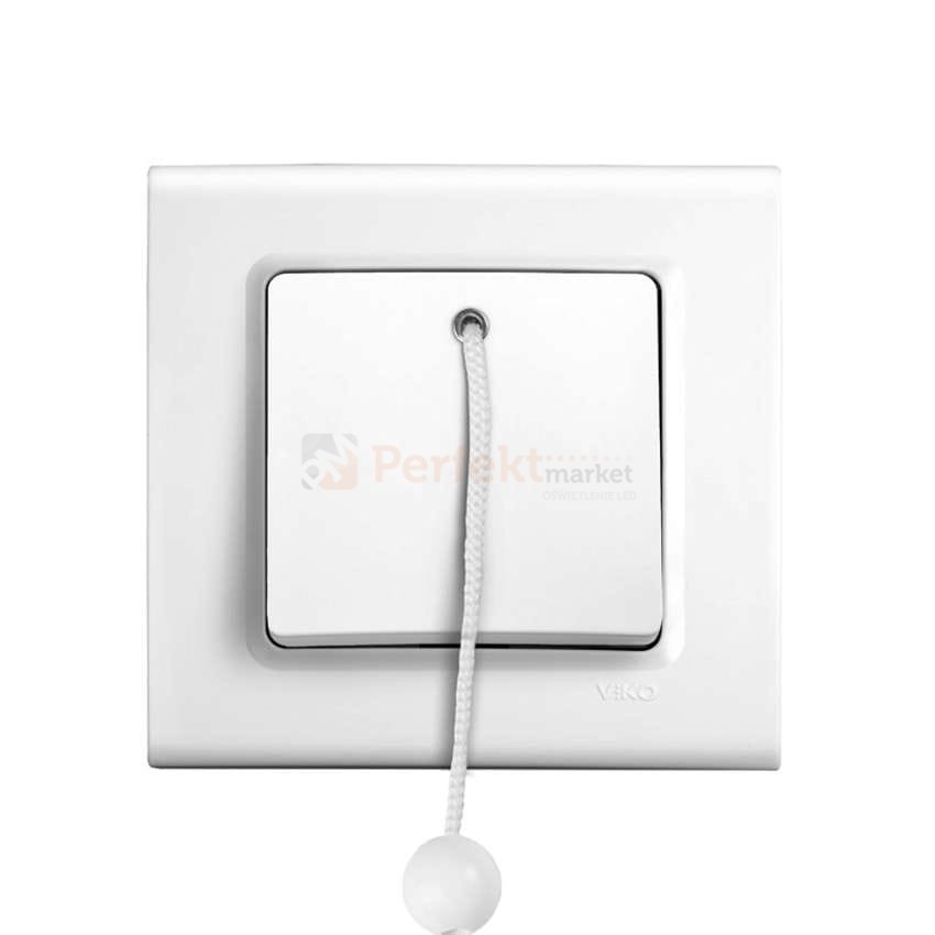 łącznik bezpieczeństwa ze sznurkiem viko panasonic linnera włącznik biały prosty klasyczny minimalistyczny oświetlenie oświetlenie_led biała prosta klasyczna minimalizm minimalistyczna perfektmarket perfekt_market 90450018