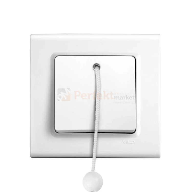 łącznik bezpieczeństwa ze sznurkiem viko panasonic linnera włącznik biały prosty klasyczny minimalistyczny oświetlenie oświetlenie_led biała prosta klasyczna minimalizm minimalistyczna perfektmarket perfekt_market 90450018