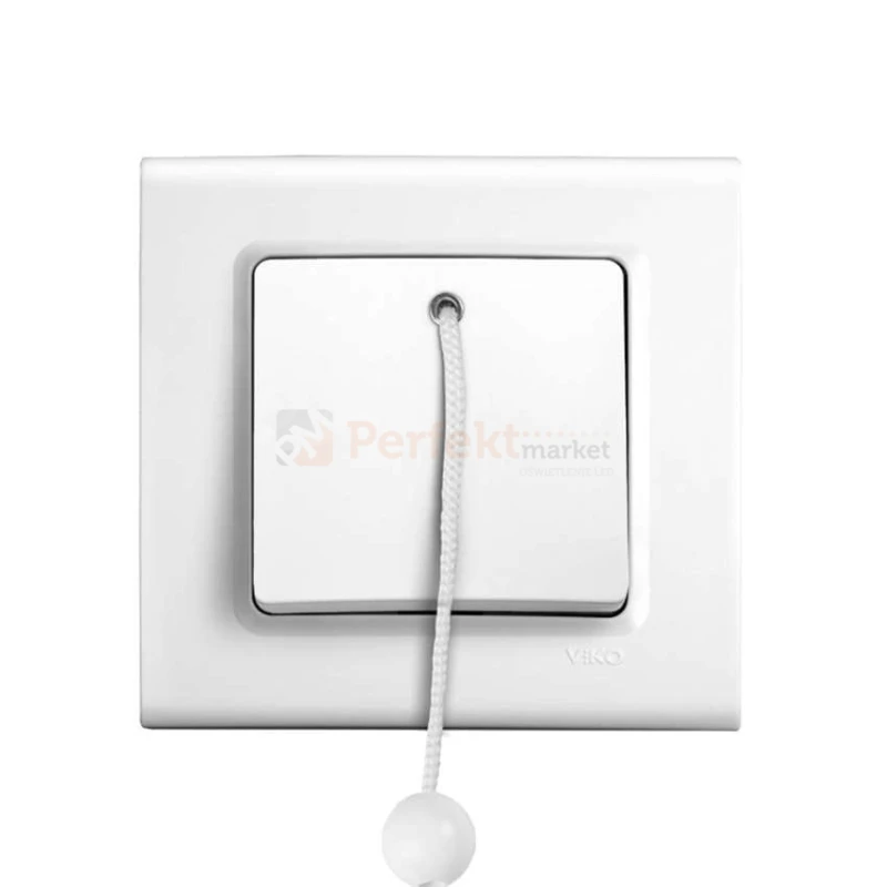 łącznik bezpieczeństwa ze sznurkiem viko panasonic linnera włącznik biały prosty klasyczny minimalistyczny oświetlenie oświetlenie_led biała prosta klasyczna minimalizm minimalistyczna perfektmarket perfekt_market 90450018
