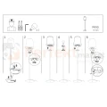 lampa stojąca tarasowa zewnętrzna PATIO IP44 biała montaż perfektmarket.webp