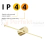 Modern slim L kinkiet 60cm złoty 3000K LP-777_1W L GD Light Prestige perfektmarket (9).webp