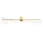 Modern slim L kinkiet 60cm złoty 3000K LP-777_1W L GD Light Prestige perfektmarket (2).webp