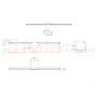 Modern slim m kinkiet 40cm biały 3000K LP-777_1W m wh Light Prestige perfektmarket.webp