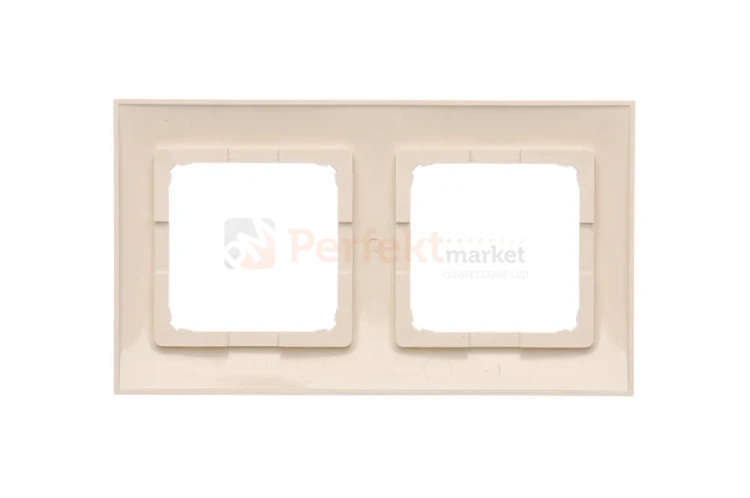 DR2_41 Ramka 2- krotna, kremowy Simon 54 perfektmarket.webp