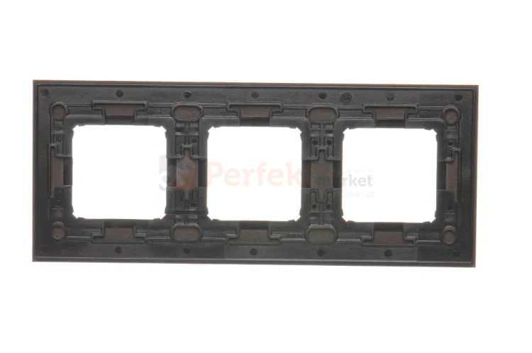 DRN3_85 Ramka 3- krotna drewniana, złote wenge Simon 54 perfektmarket (3).webp