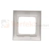 DR1_43 Ramka 1- krotna, srebrny mat, metalizowany Simon 54 perfektmarket.webp