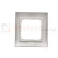 DR1_43 Ramka 1- krotna, srebrny mat, metalizowany Simon 54 perfektmarket.webp