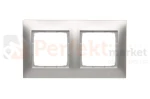 DR2_43 Ramka 2- krotna, srebrny mat, metalizowany Simon 54 perfektmarket (1).webp