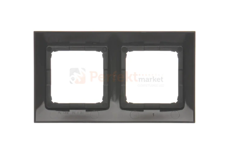 DR2_46 Ramka 2- krotna, brąz mat, metalizowany Simon 54 perfektmarket (1).webp