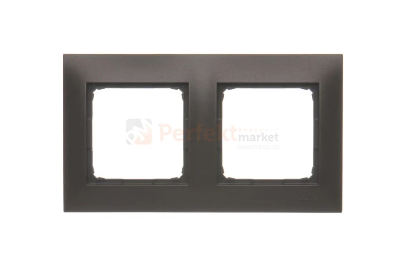 DR2_46 Ramka 2- krotna, brąz mat, metalizowany Simon 54 perfektmarket (2).webp