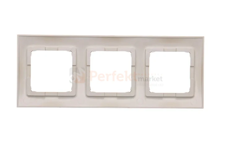 DR3_44 Ramka 3- krotna, złoty mat, metalizowany Simon 54 perfektmarket (1).webp