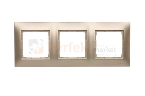 DR3_44 Ramka 3- krotna, złoty mat, metalizowany Simon 54 perfektmarket (2).webp