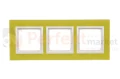 DRN3_90 Ramka 3- krotna szklana, limonkowy sorbet Simon 54 perfektmarket (2).webp