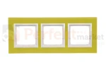 DRN3_90 Ramka 3- krotna szklana, limonkowy sorbet Simon 54 perfektmarket (2).webp