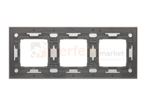 DRN3_71 Ramka 3- krotna szklana, srebrna mgła Simon 54 perfektmarket (2).webp