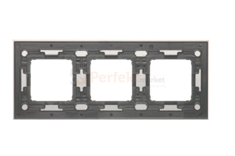 DRN3_71 Ramka 3- krotna szklana, srebrna mgła Simon 54 perfektmarket (2).webp